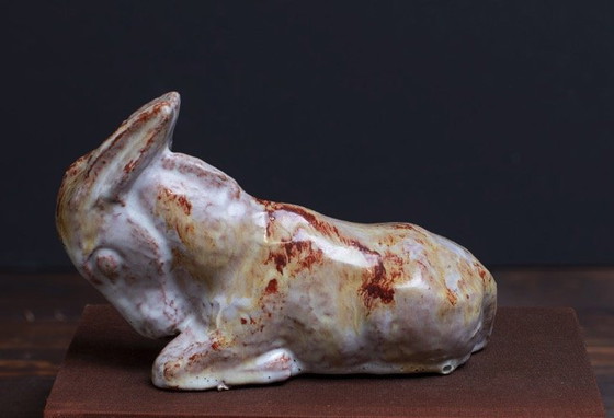 Image 1 of German Donkey Figurine from Hamelner Töpferei Keramik, 1960s