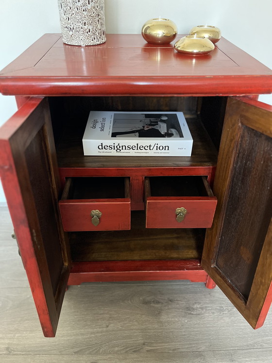 Image 1 of Mobile da sposa cinese rosso vintage