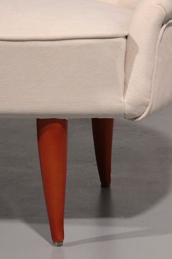 Image 1 of Chaise Lounge by Kerstin Hörlin-Holmquist for Nordiska Kompaniet, 1950s