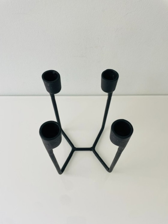 Image 1 of Candelabro Normann Copenhagen Heima in ghisa nera