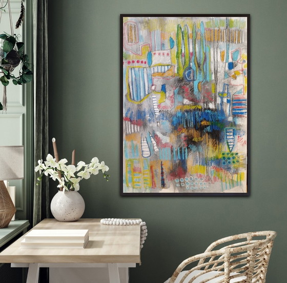 Image 1 of Natia Antadze Abstract Composition