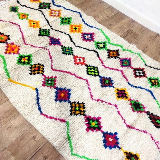 Image 1 of Berber Azilal Rug – Natural Wool Handwoven (250 × 150 cm)