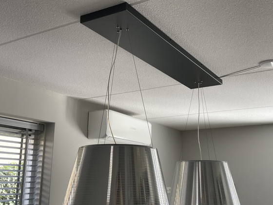 Image 1 of Flos Tribe S3 set van 2 lampen en plafondplaat