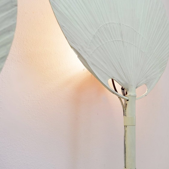 Image 1 of Pair of Uchiwa III sconces by Ingo Maurer for M Design, 1970s