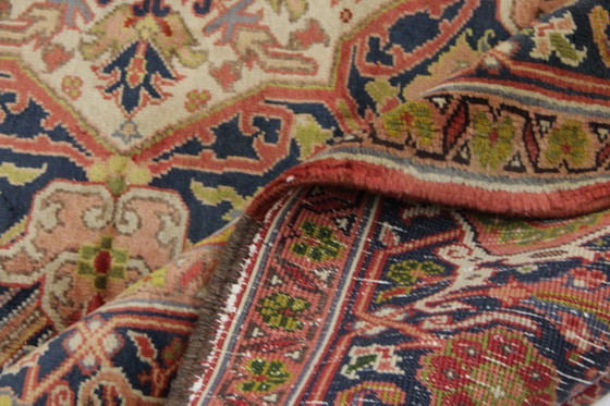 Image 1 of Teppich Handgeknüpft Heris Orientteppich 336 x 242 cm Perserteppich Antik Design