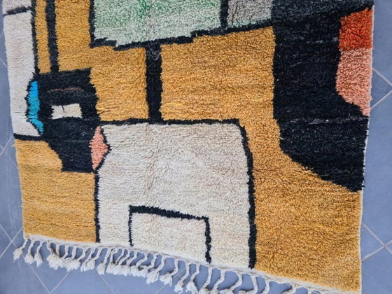 Image 1 of Tapis marocain en laine naturelle 250cmx200cm