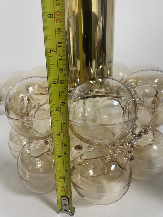 Image 1 of Lampada a bolle esclusiva Limburg Helena Tynell in vetro color oro