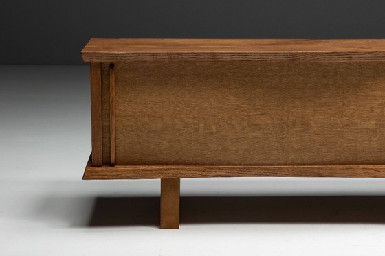 Image 1 of Aparador con puertas integradas de Charlotte Perriand y Atelier Jean Prouvé, Francia, década de 1950