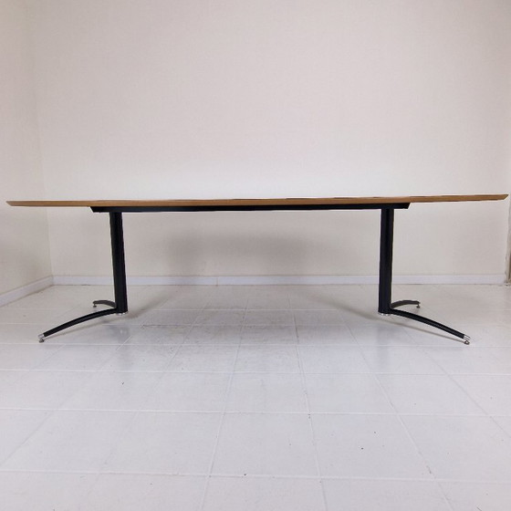Image 1 of Very Large Oval Dining or Conference Table by Artifort