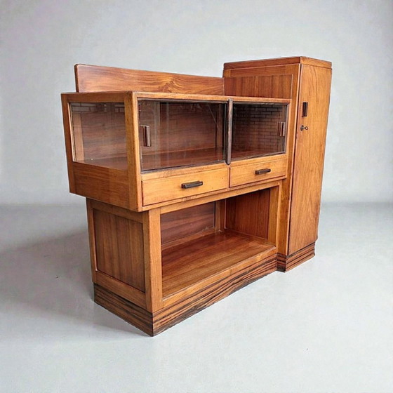 Image 1 of Antique cabinet Amsterdam School dresser Art Deco d