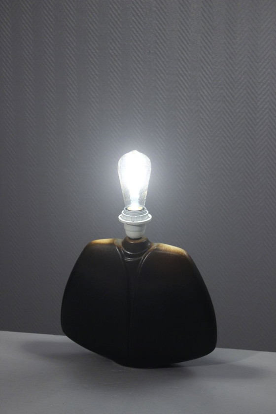 Image 1 of Vintage porseleinen lampenvoet uit Virebent, Frankrijk, jaren 80, van Pierre Lèbe