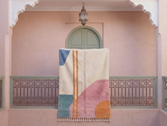 Tapis Marocain Berbère Artisanal 220cmx310cm – Cotton (photo 2 of 8)