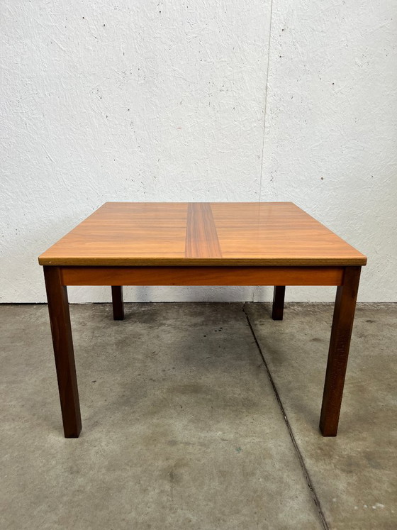 Image 1 of Tavolino da caffè/tavolino laterale vintage danese, in teak, anni '70