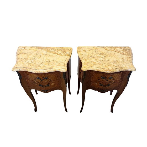 Comodini classici in stile Luigi XV francese, anni '70. – Wood (photo 5 of 10)