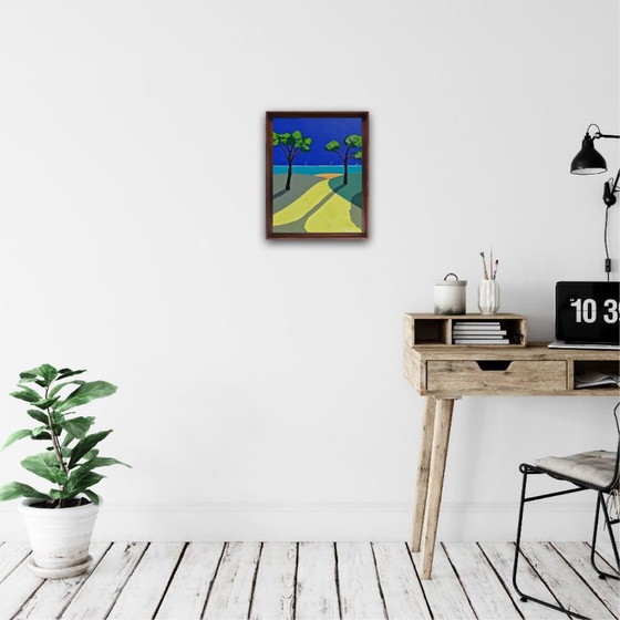 Image 1 of Acrilico su tela, cornice 41x33cm