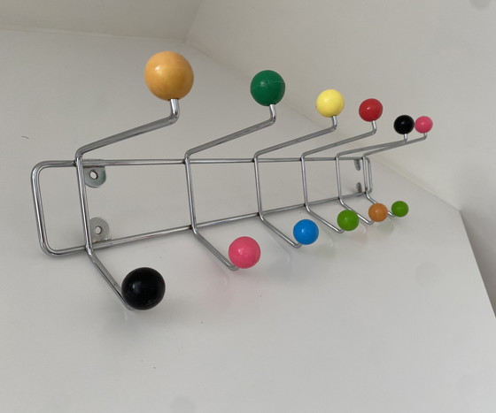 Image 1 of Space-Age Sputnik Wall-Mounted Coat Rack - Vintage Atomic XL