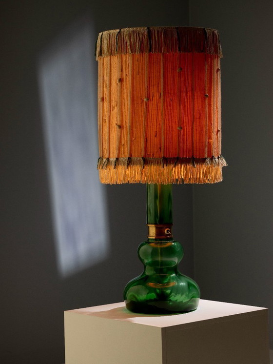 Image 1 of Glastischlampe, Karl Wiedmann, 1930er, Deutschland