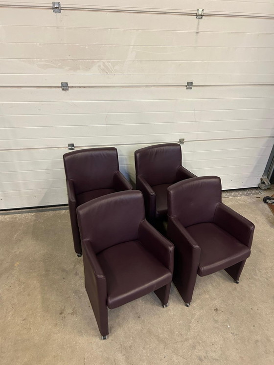 Image 1 of Silla de comedor Staccato 4x Morado