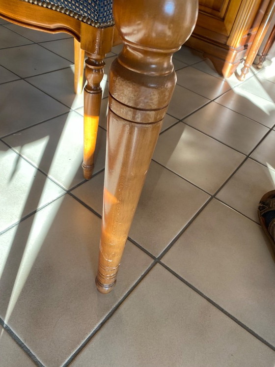 Meubles Tricoire "Aurélie" – Exclusieve complete eetkamer in massief kersenhout – Eetkamerset, Wood, Brass (photo 5 of 5)