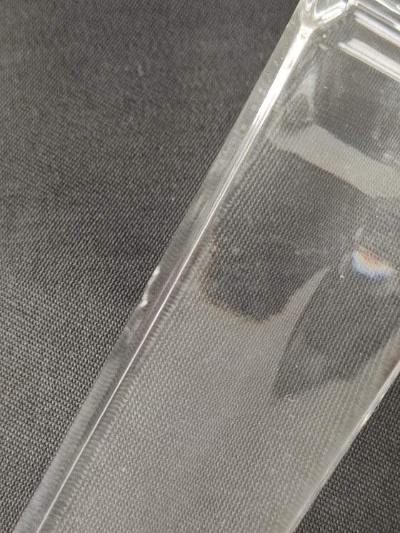 Image 1 of Trio 3 Nachtmann Bavarian crystal candlesticks cash register