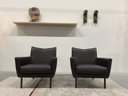 2 Design on Stock Toma armchair leather