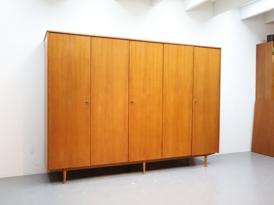 Image 1 of Armoire vintage en teck | 5 portes | Teck