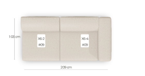 Image 1 of Corner And Intermediate Element 4x6 sofa