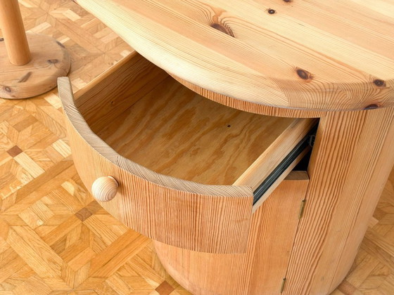 Image 1 of Kidney-shaped design desk by C. F. Christensen Silkeborg, Denmark 1970