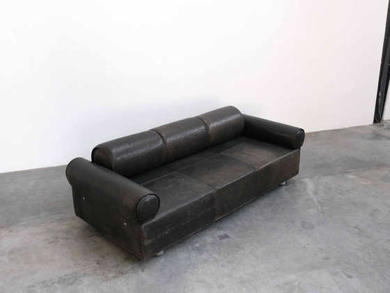 Image 1 of Divano vintage Marzio Cecchi anni '70 in pelle di bufalo 