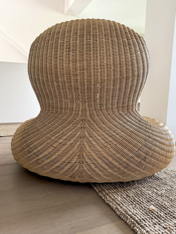 Image 1 of Vintage lounge chair. Storvik. Carl Öjerstam for Ikea. Wicker chair. Chaise longue. Wicker. Studio Design. 2001–2005
