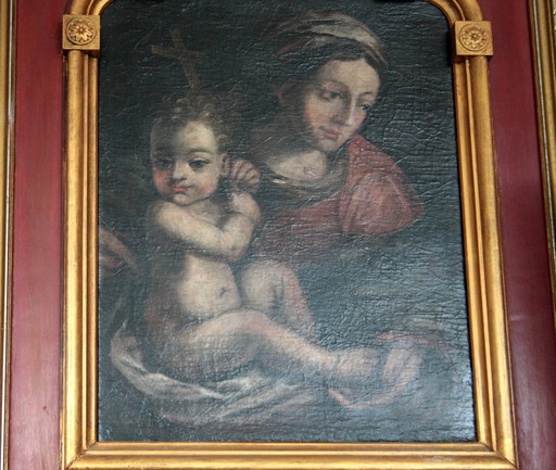 Madone à l'enfant, dernière décennie du XVIe siècle, Italie du Nord