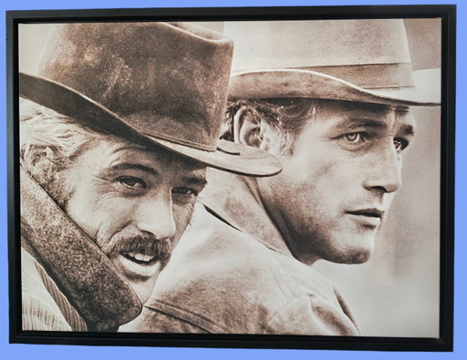 Tela tela Butch Cassidy e Sundance Kid – fotografie, Wood, Canvas
