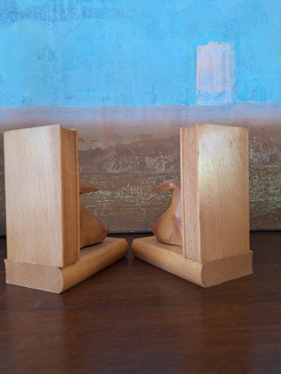 Image 1 of handmade dogs, bookend