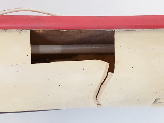 Image 1 of Giant Lamp Sign 232 cm Long Molded Plastic Racing Car 1970 Vintage