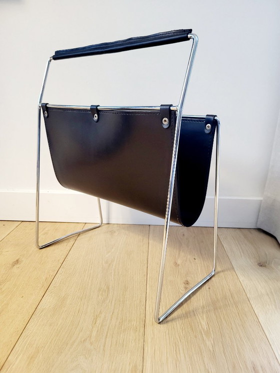 Image 1 of Portariviste in pelle, design anni '70