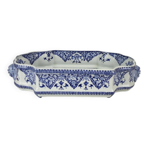 Gien ceramic basin from the 20th century