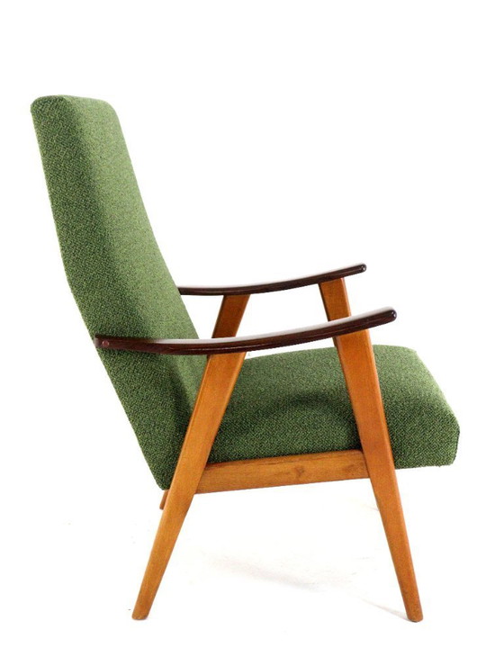 Image 1 of Dutch armchair 'Bergen' vintage upholstered