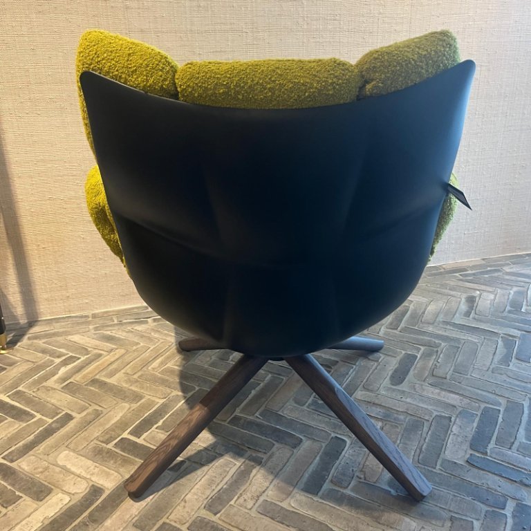 B&B Italia Tabano armchair — Patricia Urquiola — black/cream | Whoppah