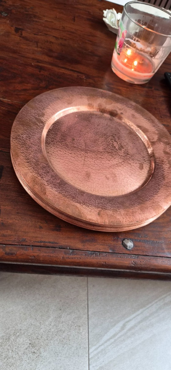 14 bajoplatos de cobre de culinox – Loza (photo 3 of 5)