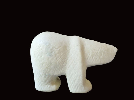 Lisa Larson - Polar Bear, Sculpture, Ceramic, White (photo 4 of 6)