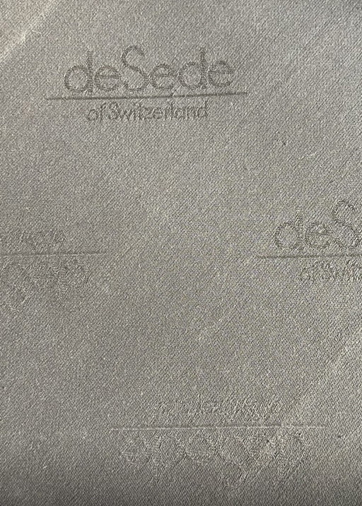 Designer Sessel Hocker De Sede 50 Leder schwarz 