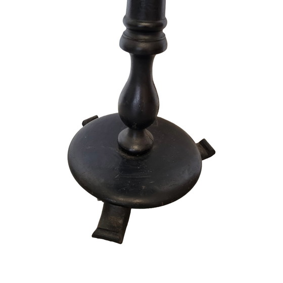 Image 1 of Antique Victorian tilt top side table, circa 1880s