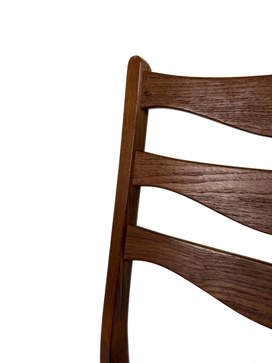 Image 1 of 6x vintage eetkamerstoel, Arne Wahl Iversen ‘60