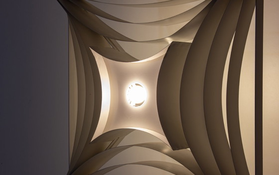 Image 1 of Architektonische Wand- oder Deckenleuchte, Belgien, 1960er Jahre