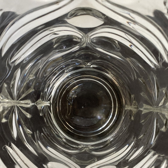 Image 1 of Grand vase en verre vintage 70’S travail italien 