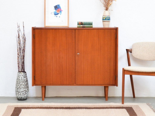 Vintage Teak Kommode Schrank Regal Sideboard Midcentury 60er 70er