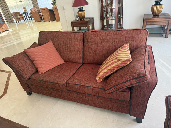 Image 1 of Klassiek koloniale banken 2x 3zits