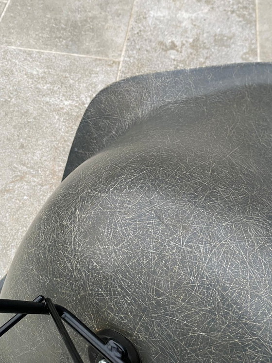 Image 1 of Fauteuil RAR Eames gris elephant grey zénith plastics herman miller