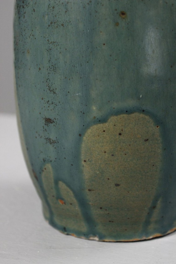 Image 1 of Lucien Arnaud in Saint-Amand en Puisaye - Large vase circa 1920, Carriès school