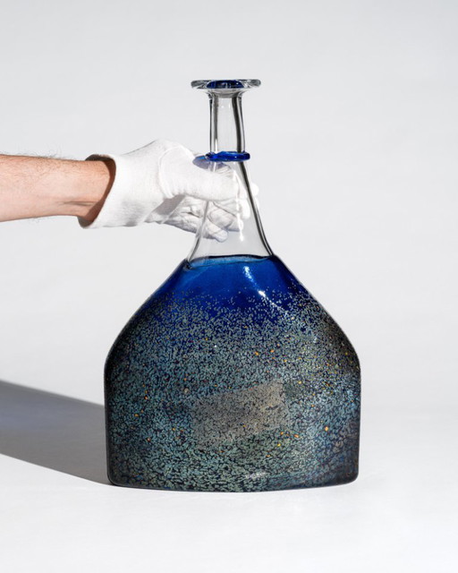 Art Glass Satellite Vase by Bertil Vallien for Kosta Boda, 1992